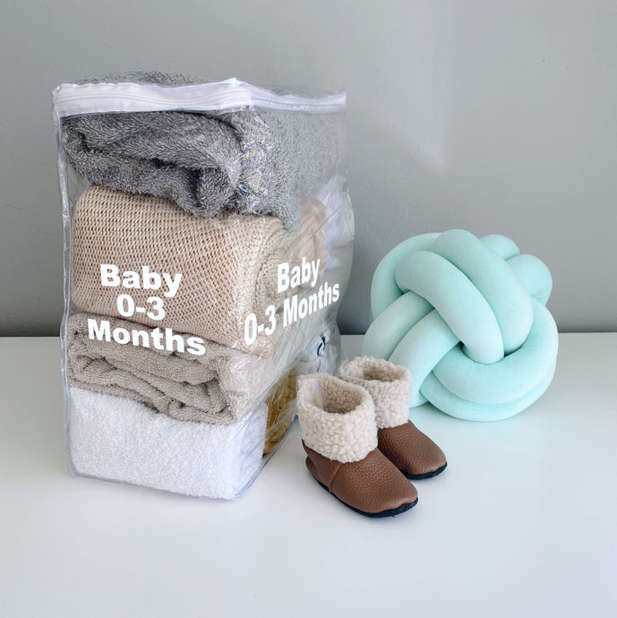 Set of Baby Clothes Storage Bags