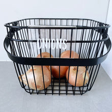 Load image into Gallery viewer, Set of 5 Storage Bin Tags Font 6