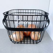 Load image into Gallery viewer, Set of 5 Storage Bin Tags Font 4