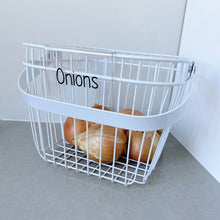 Load image into Gallery viewer, Set of 5 Storage Bin Tags Font 7