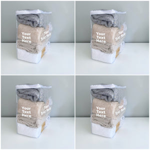 Set of 4 Customisable Storage Bags