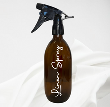 Load image into Gallery viewer, Customisable Amber Glass Bottle with Trigger Spray