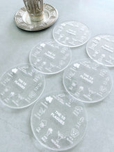 Load image into Gallery viewer, Engraved Acrylic Pesach Plague Disk