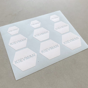 Set of 36 Custom Hexagon Label