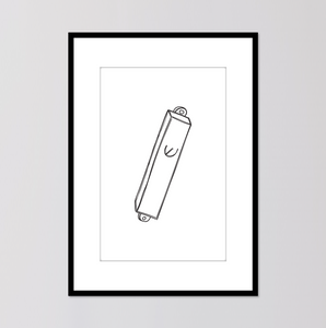 Digital Download. Mezuzah. Wall Art Printable