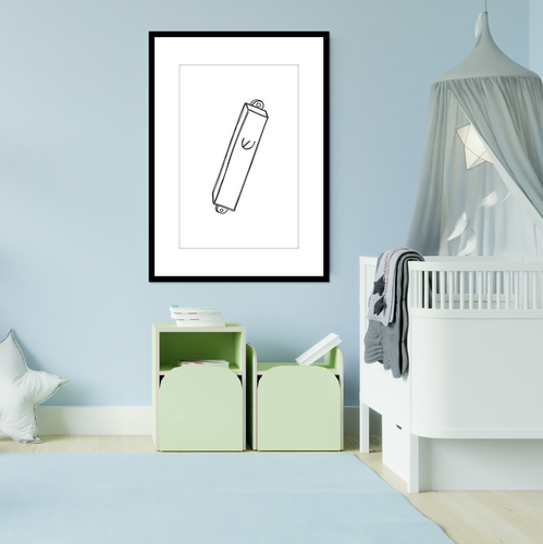 Digital Download. Mezuzah. Wall Art Printable