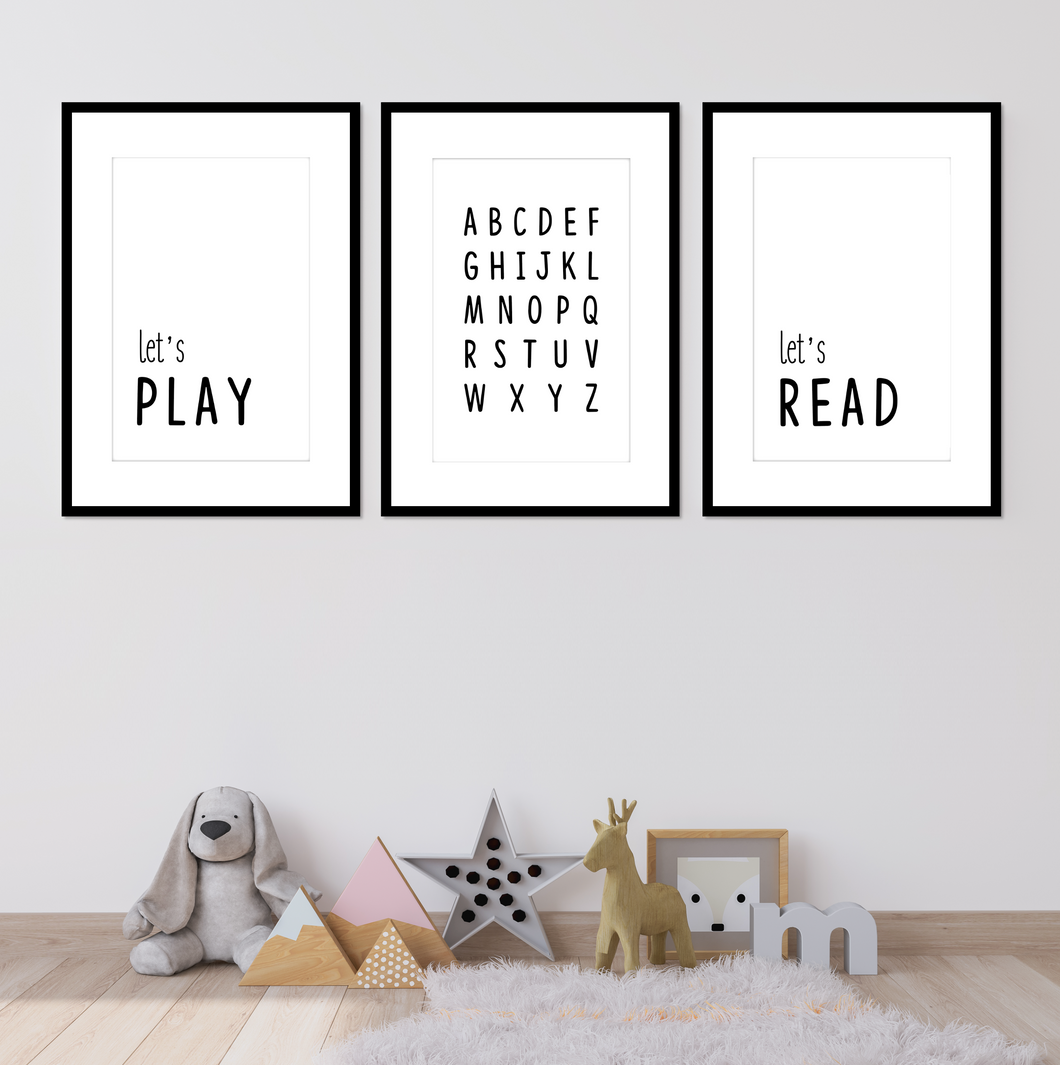 Digital Download. Lets Play ABC Lets Read Black. Wall Art Printable – RuthiV digital-download-lets-play-abc-lets-read-black-wall-art-printable-ruthiv
