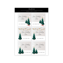 Load image into Gallery viewer, Christmas Stickers Trees